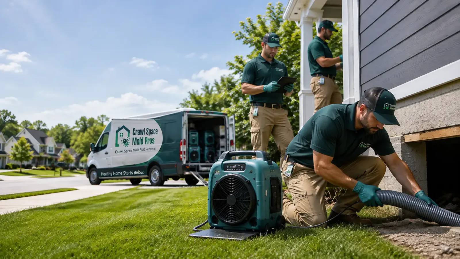Crawl Space Mold Removal in Carlos, MN